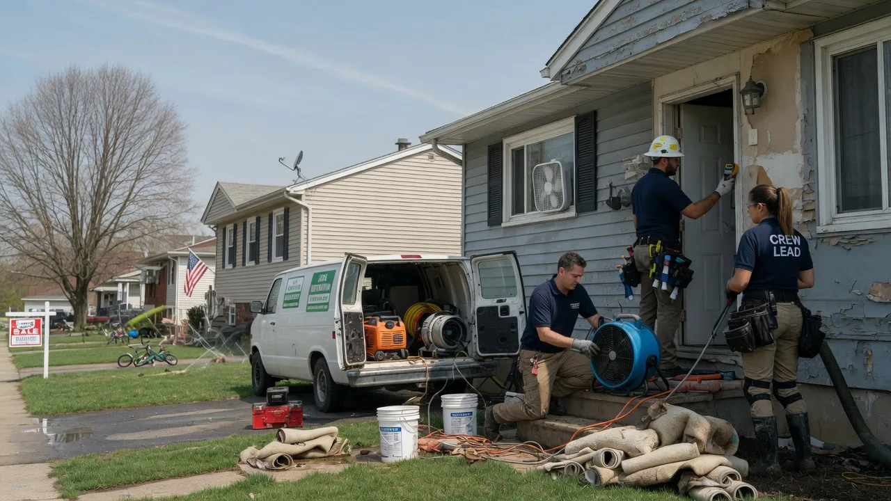 Flood Cleanup in Langsville, OH near me