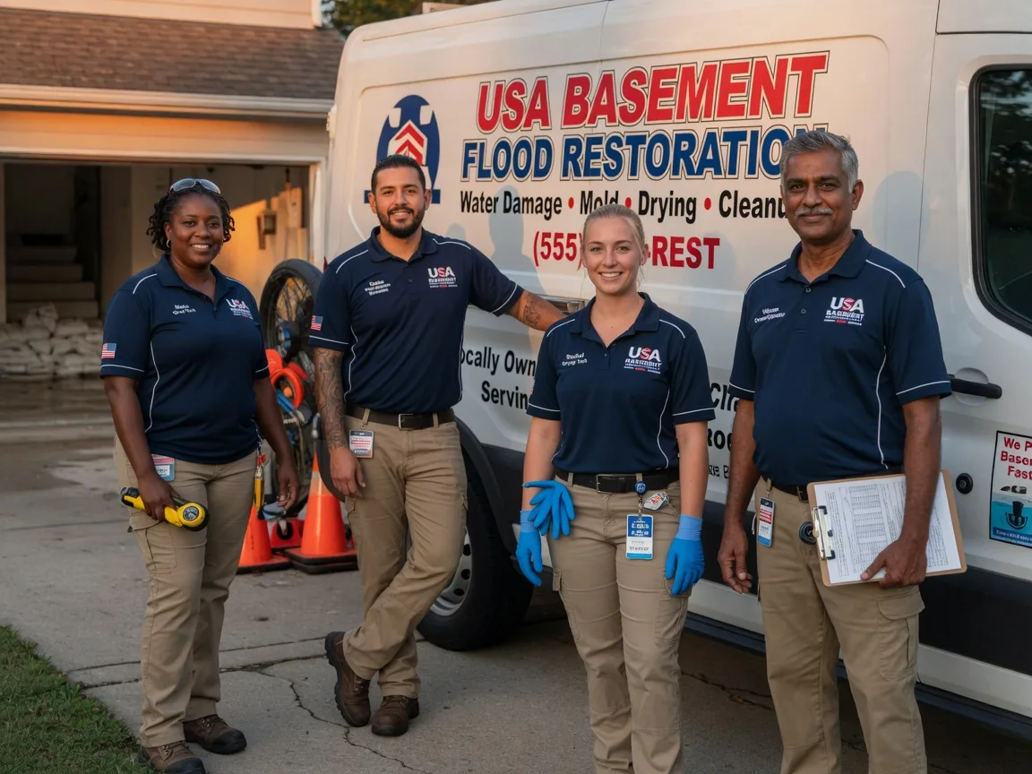 Basement Flood Cleanup company in Langsville, OH